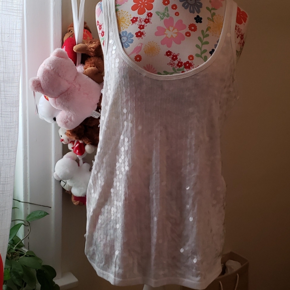 Ivory tank top